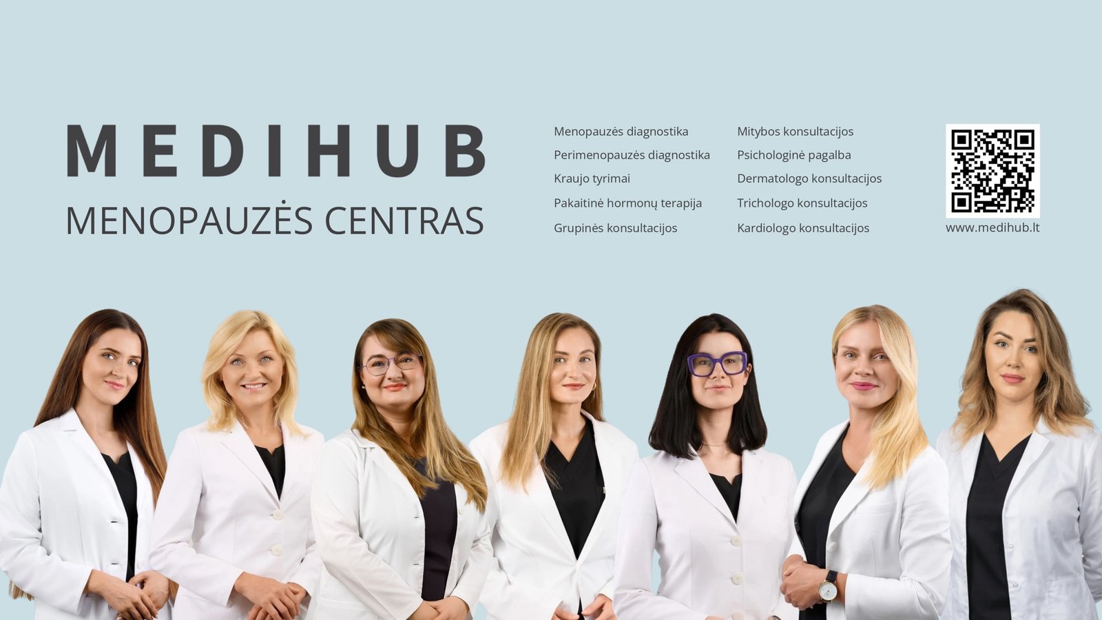 Medihub menopauzės centras – konferencijos „Menopauzė praktikoje“ rėmėjas
